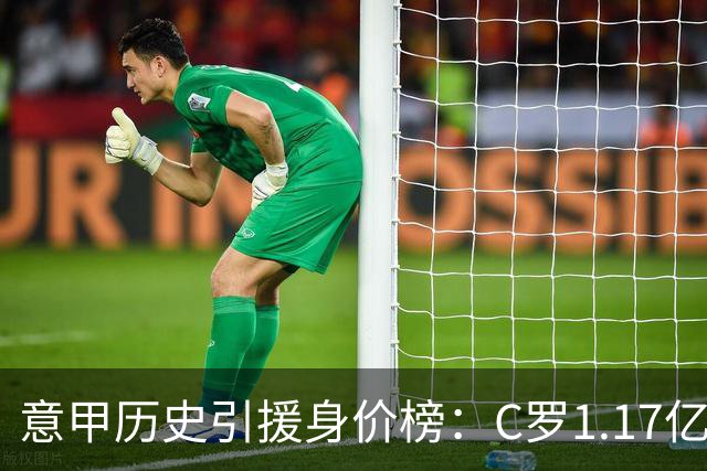 意甲历史引援身价榜：C罗1.17亿欧唯一过亿，伊瓜因9000万欧次席